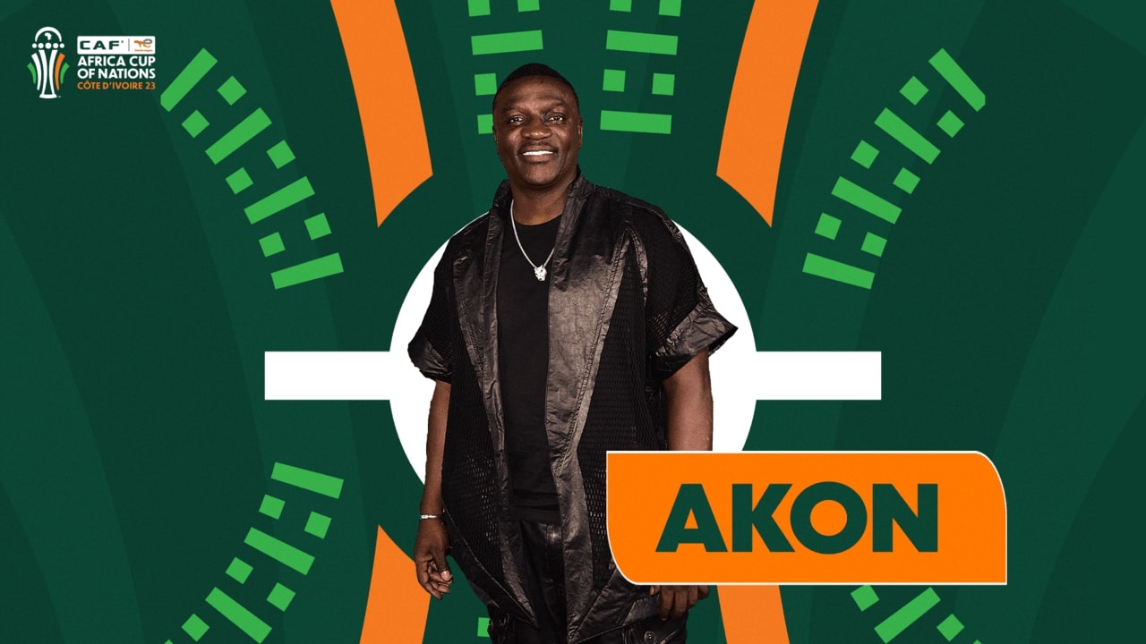 Global music star, AKON, will host the Final Draw of the TotalEnergies CAF Africa Cup of Nations Cote d’Ivoire 2023 on Thursday, 12 October 2023.